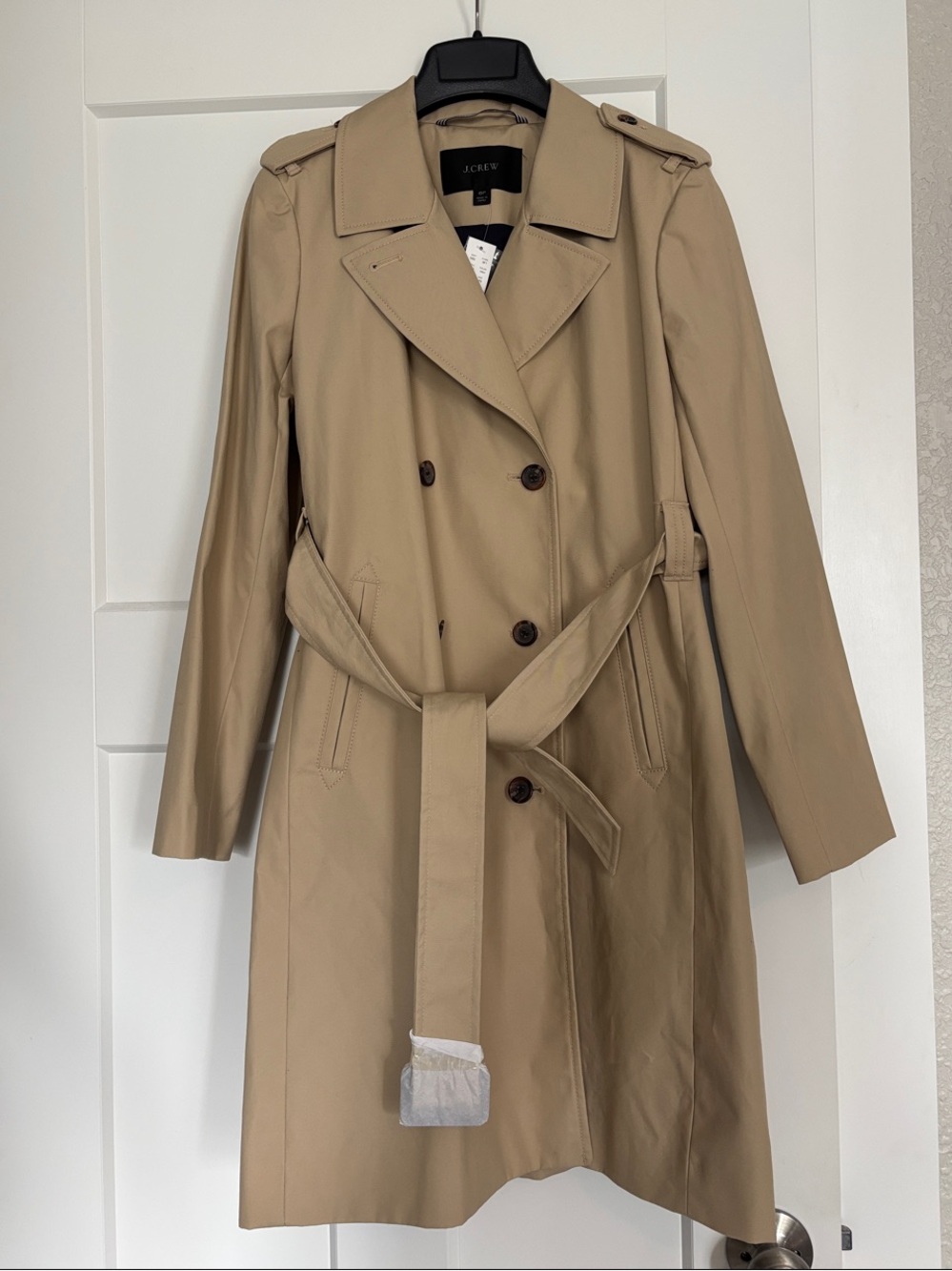 J. Crew Iconic Trench Coat NWT 6 Petite